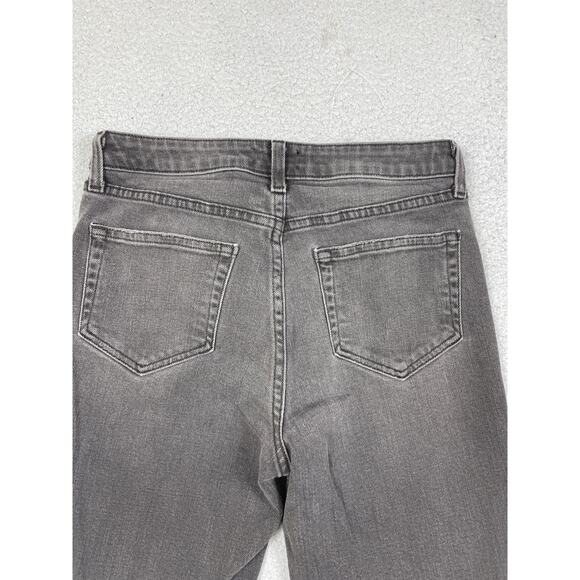 L'Agence Womens Size 26 Faded Black Denim Distressed Jeans - Picture 8 of 11